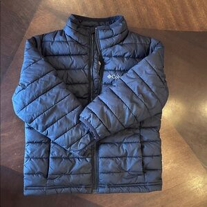 Boys Coat- Columbia Charcoal Puffer Jacket